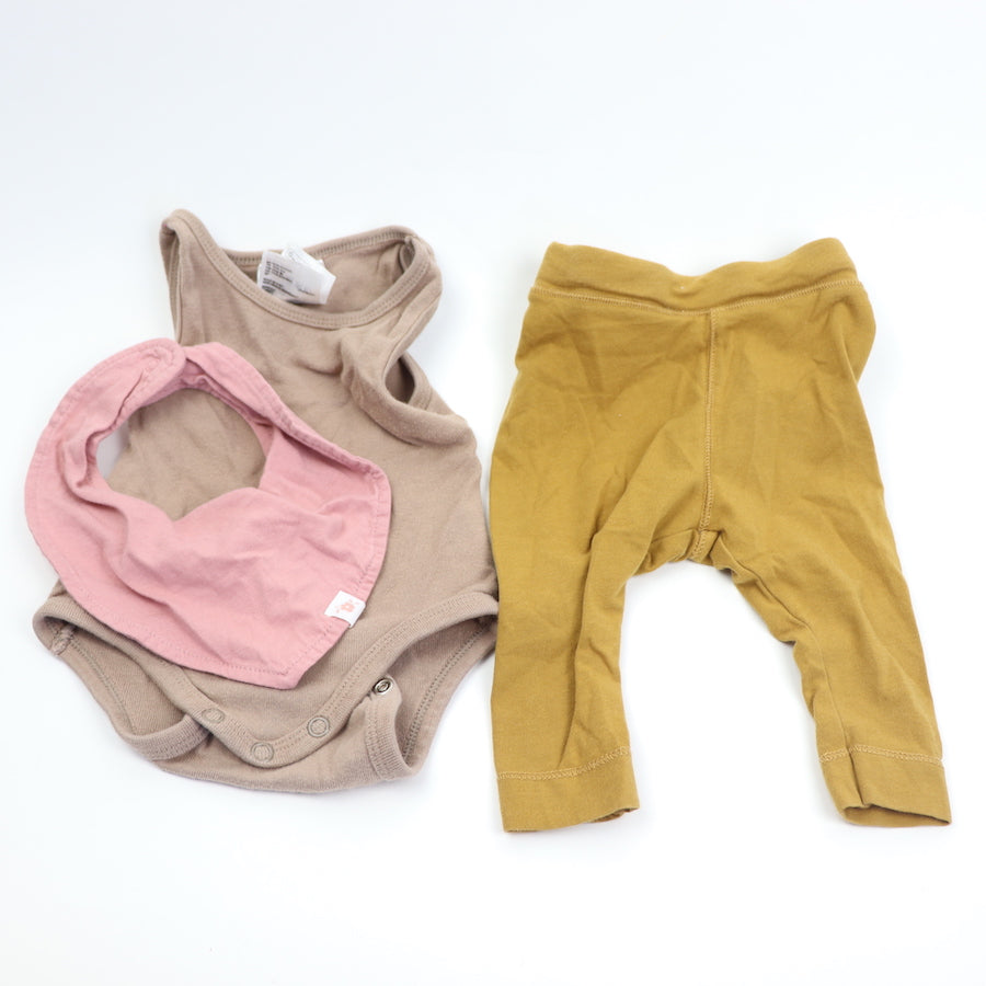 H&M Outfit & Headband Set 3M