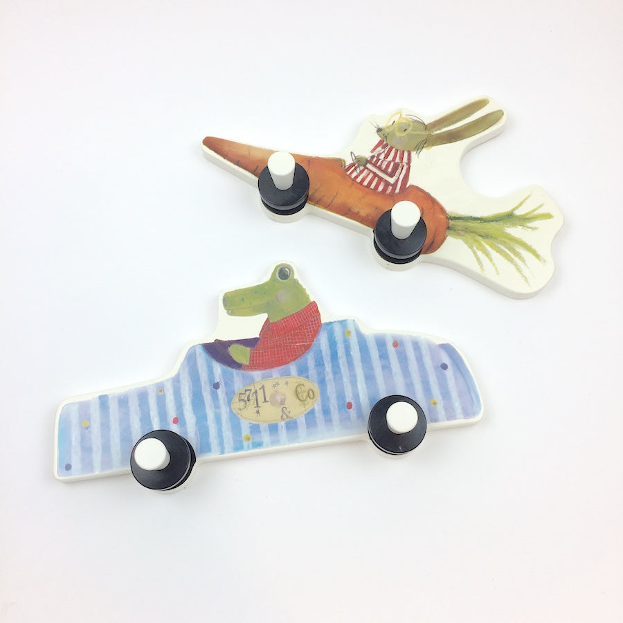 Ikea Fabler Wall Mounted Childrens Clothing Hooks