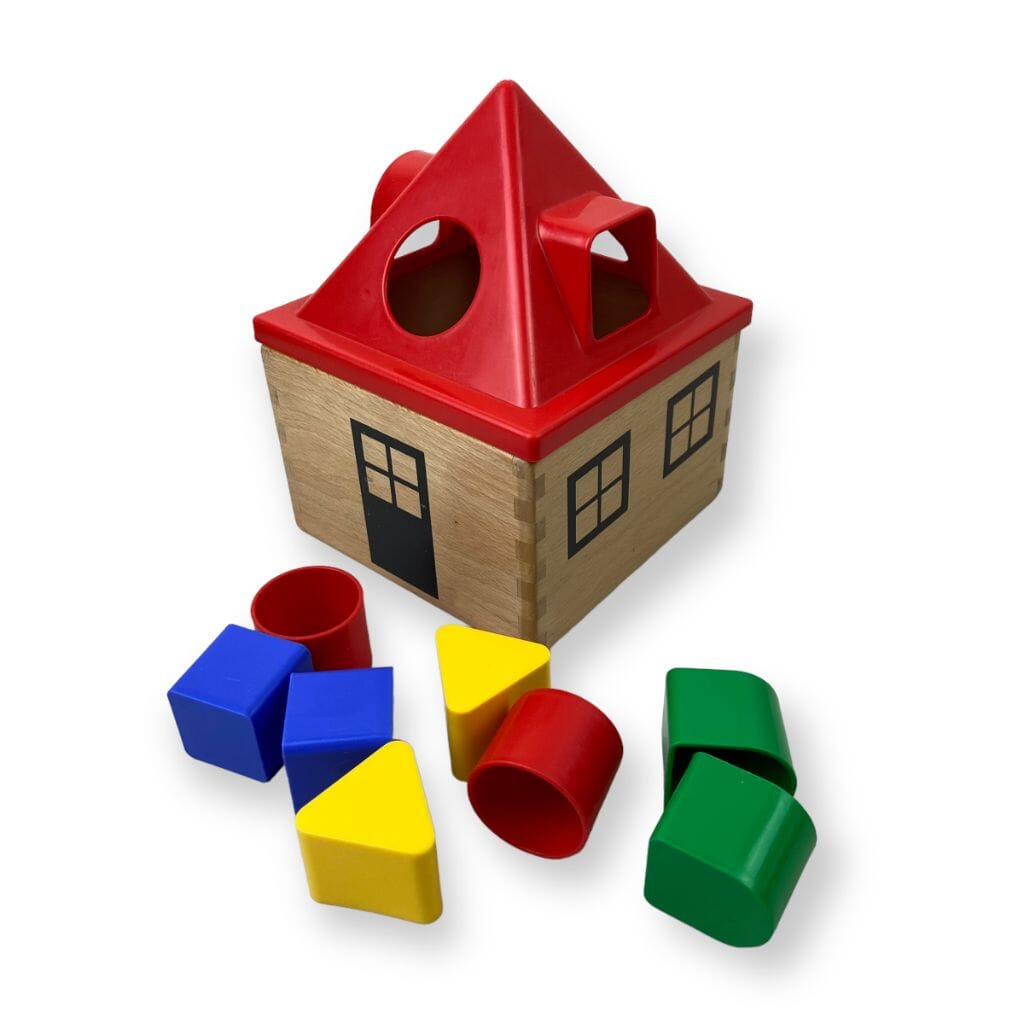 IKEA - IKEA Wooden Schoolhouse Shape Sorter