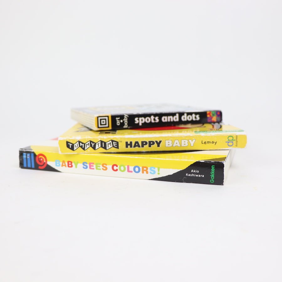TOYCYCLE - Infant Board Book Set - Baby Sees Colors