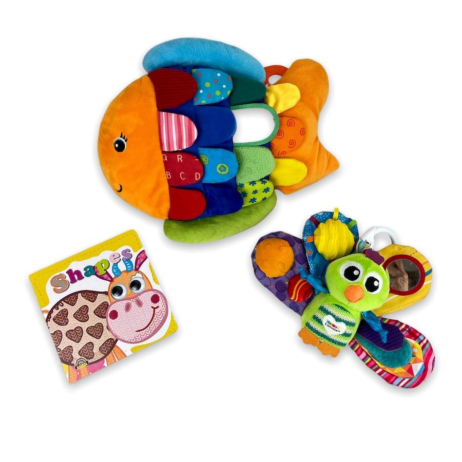 TOYCYCLE - Infant Sensory Soft Toy Bundle