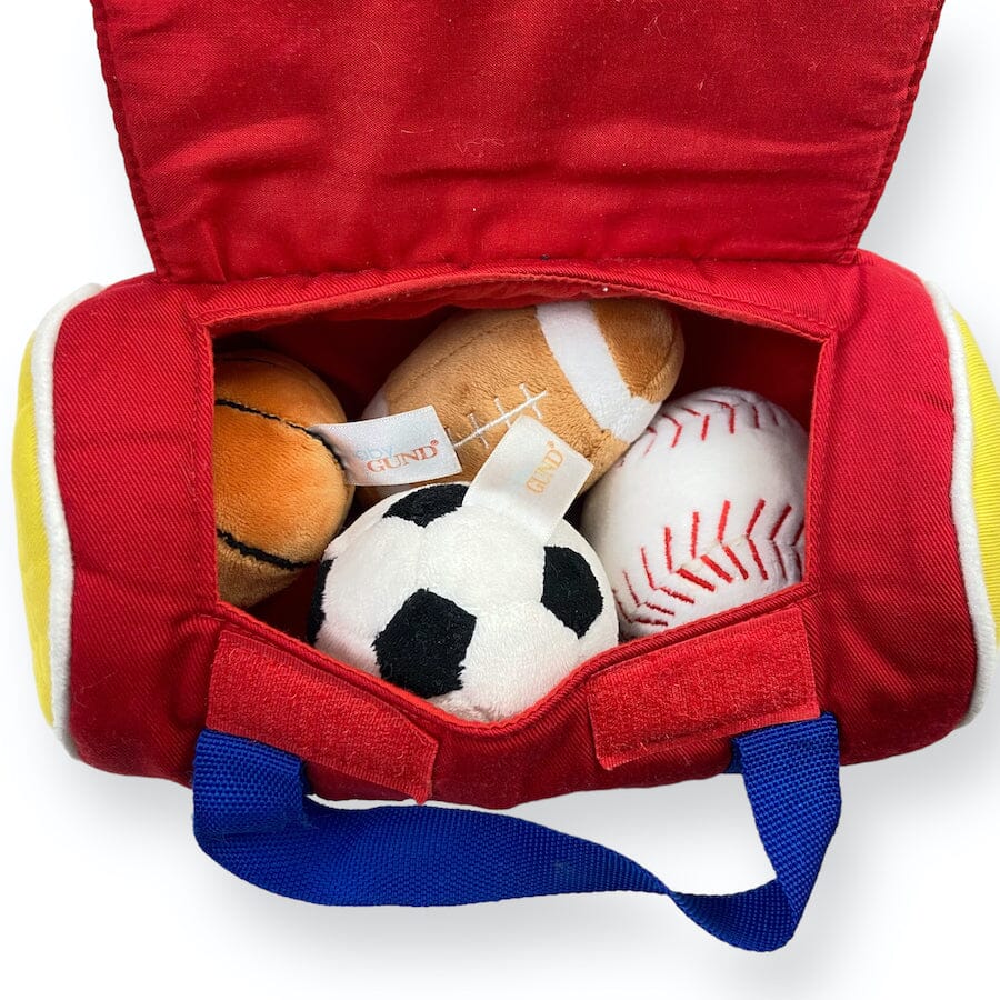 Gund - Infant Toy Bundle with Sports Bag