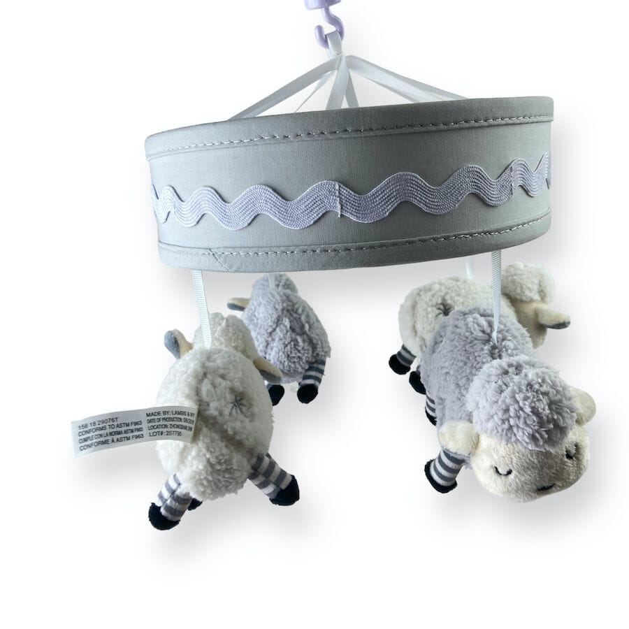 Ivy & Lambs Musical Crib Mobile Baby & Toddler