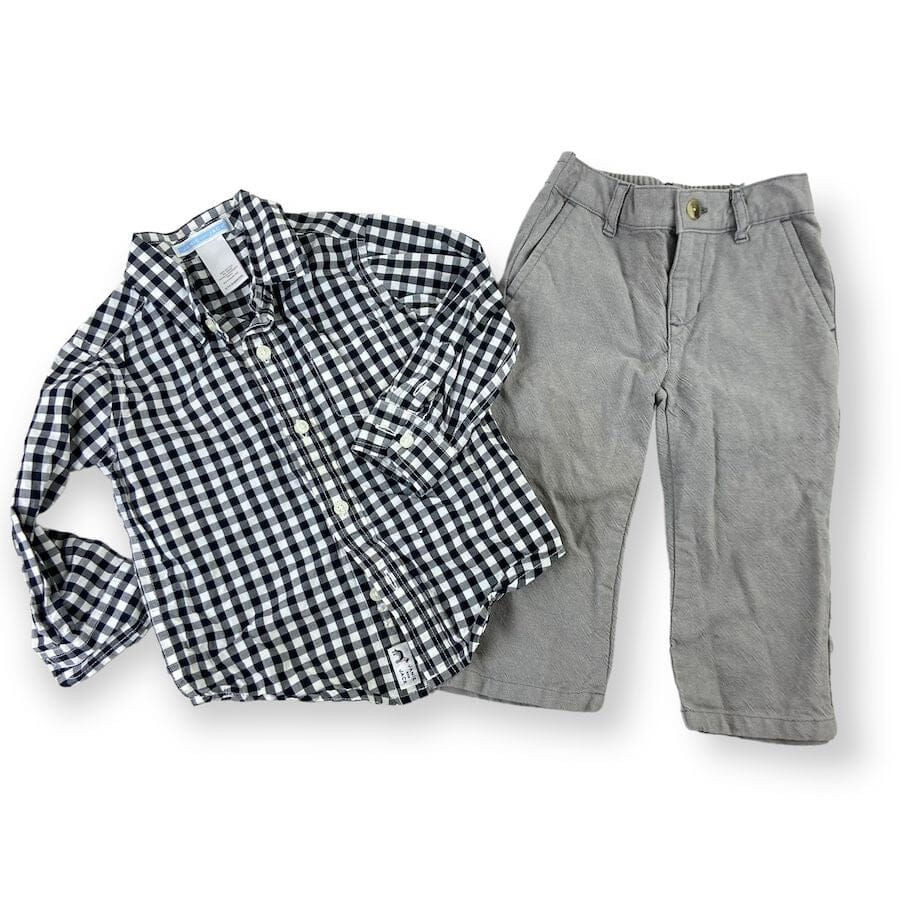 Janie and Jack - Janie and Jack Pants & Shirt Ensemble 12 - 18M