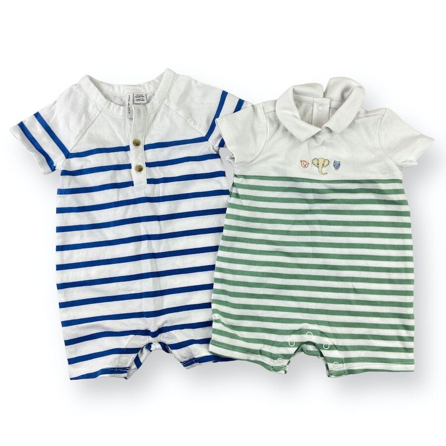 Janie and Jack Romper Bundle 3-6M Toys