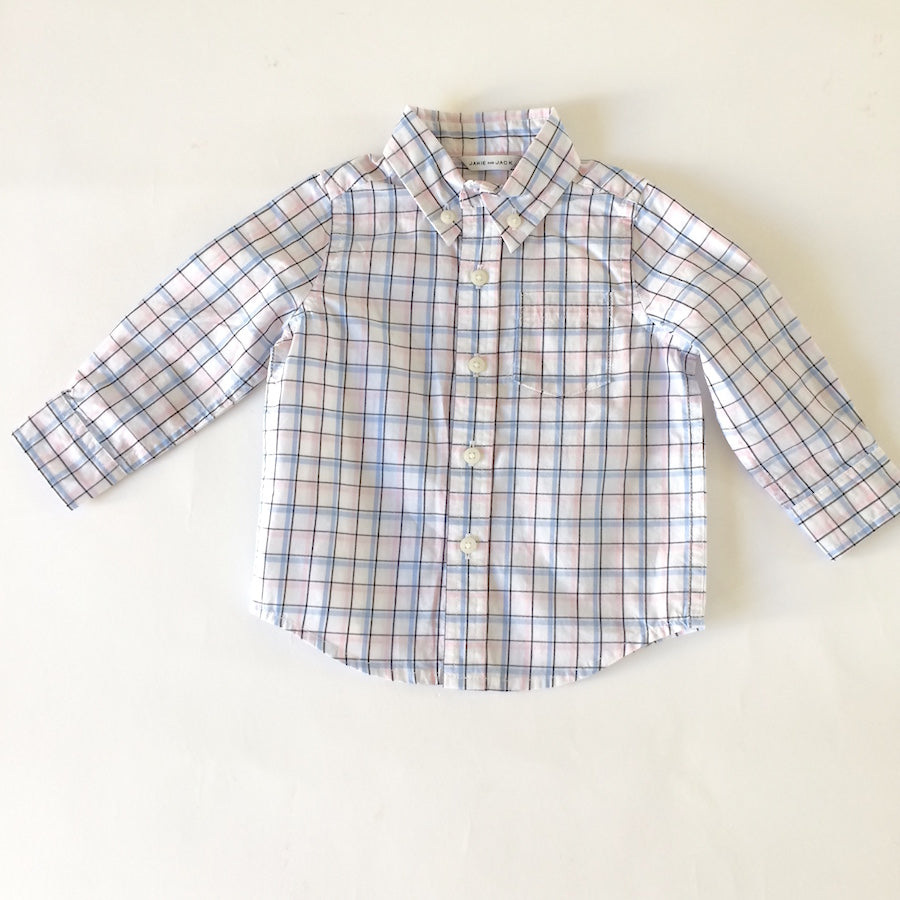Janie & Jack Button-up 6-12M