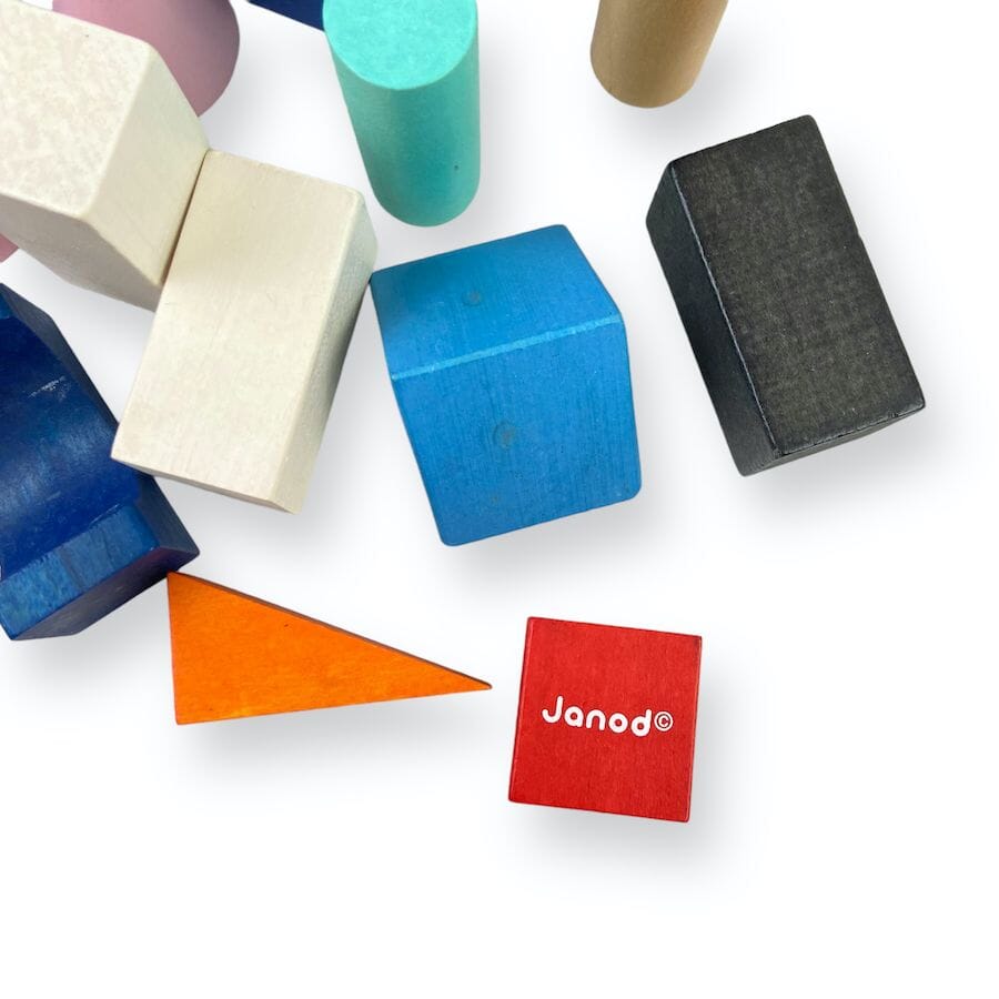 Janod Kubix Wooden Blocks Toys