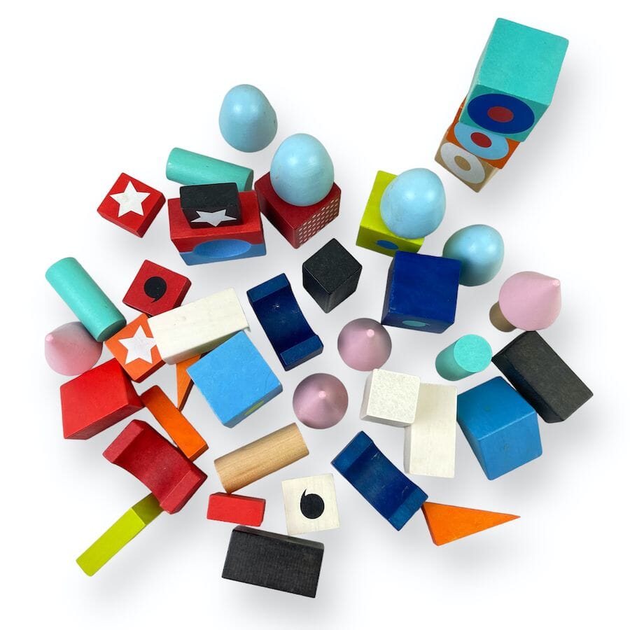 Janod Kubix Wooden Blocks Toys