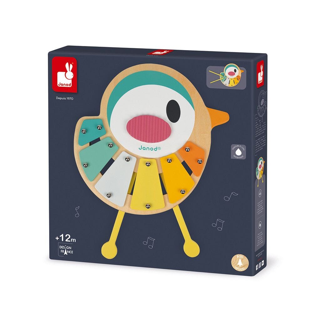 Janod Pure Bird Xylophone Toys