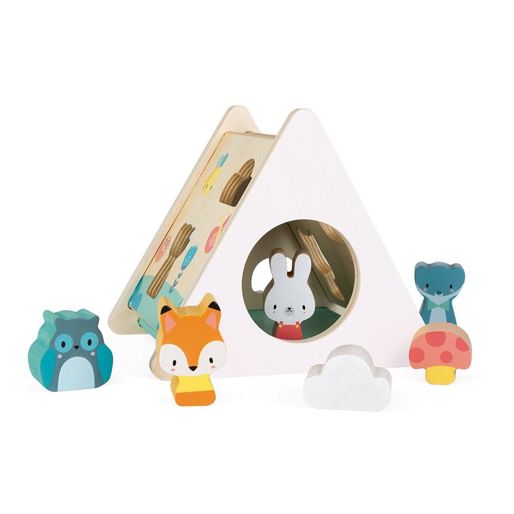 Janod Sweet Cocoon Shape Sorter (Wood) Toys