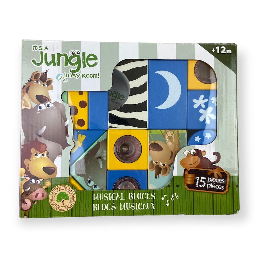 Jungle in My Room Musical Blocks Toys & Games