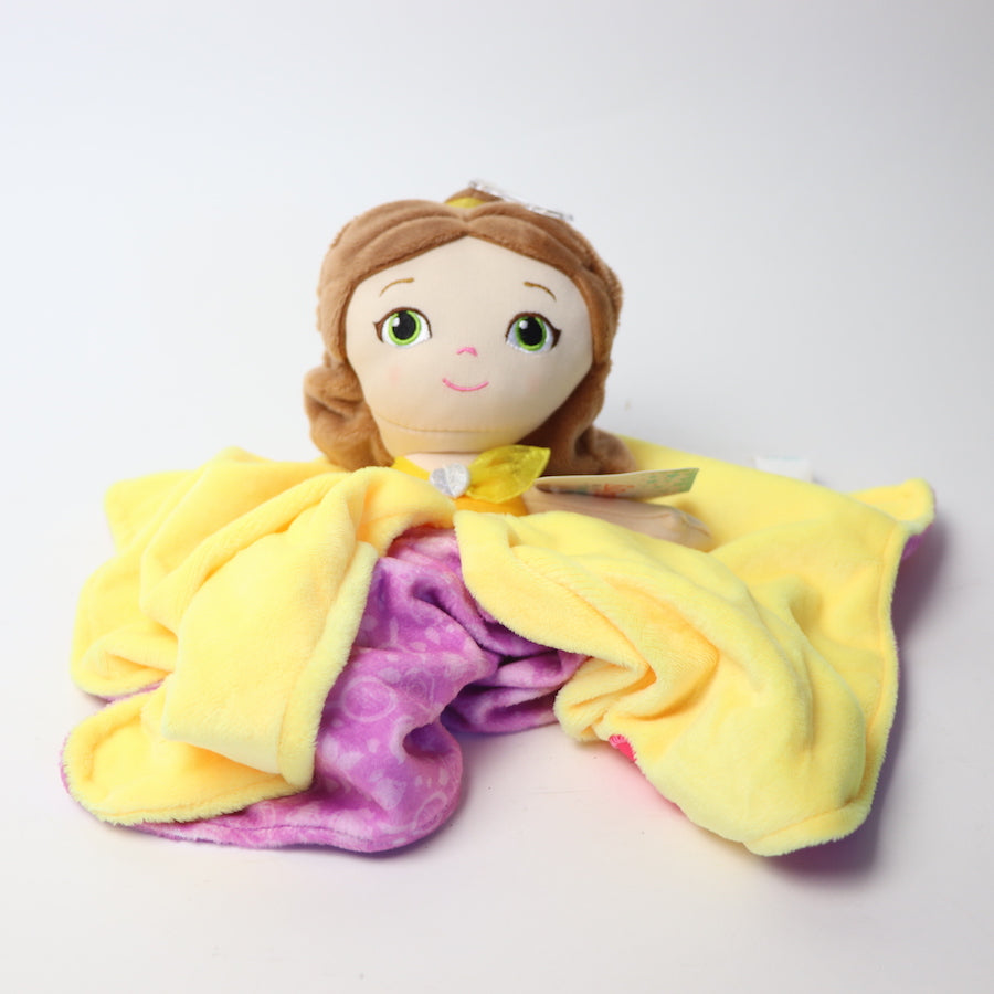 Kids Preferred Disney Baby Belle Plush Stuffed Snuggler Blanket