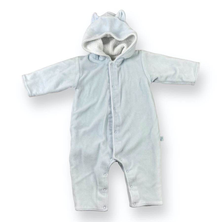Kissy Kissy Velour Coverall 3-6M Clothing