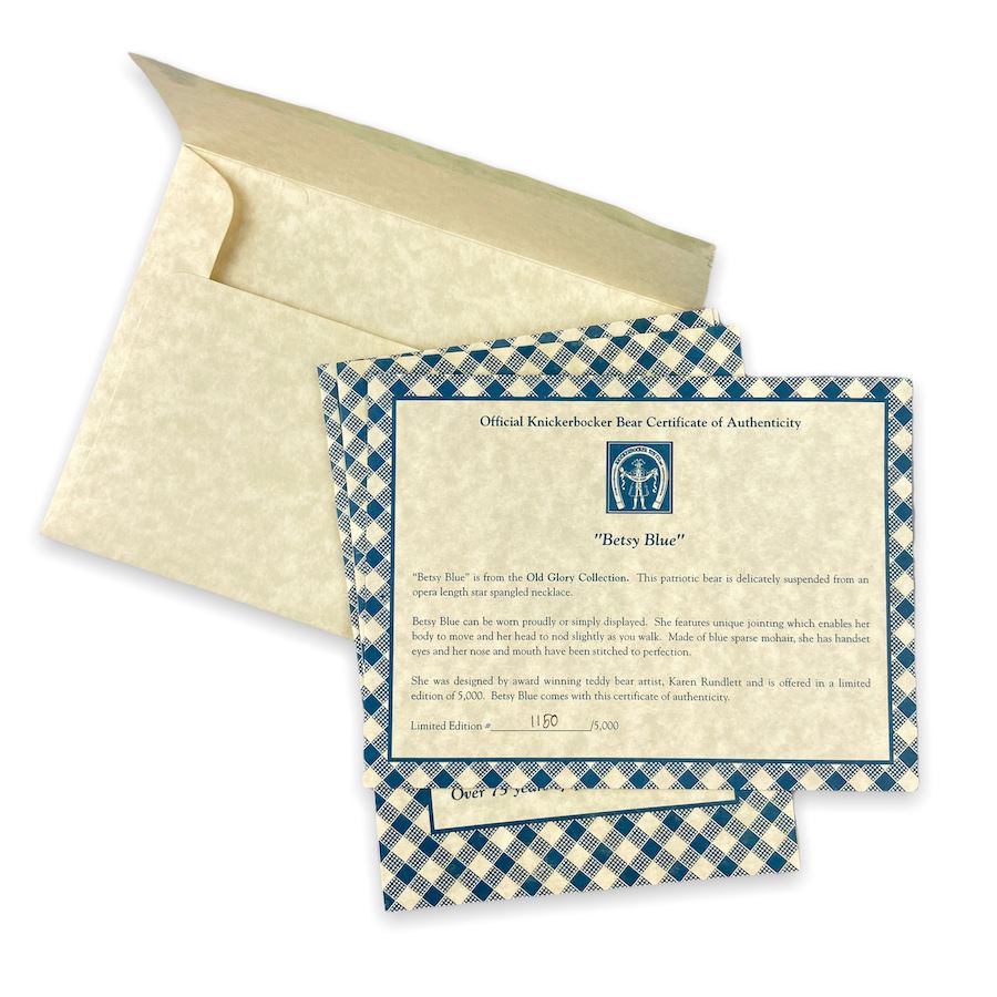 Knickerbocker Toys Betsy Blue