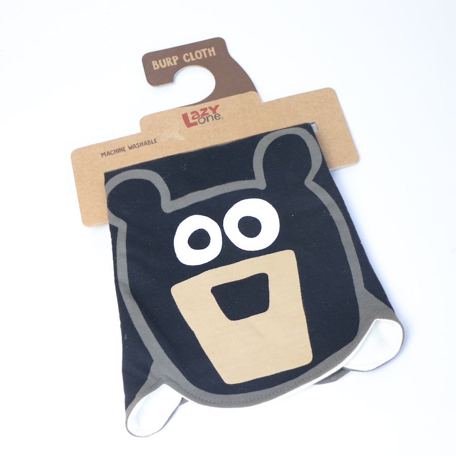 Lazy One Bear Burp Cloth