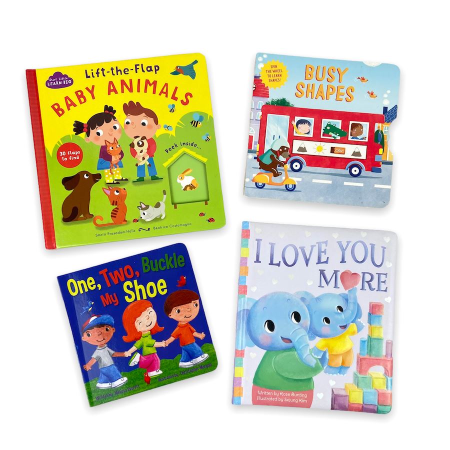 Learning Board Book Bundle