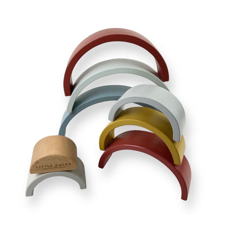 Little Dutch Rainbow Stacker Nature Toys