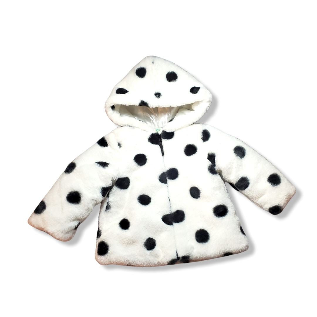 TOYCYCLE - Little Me Faux Fur Hooded Jacket 18M