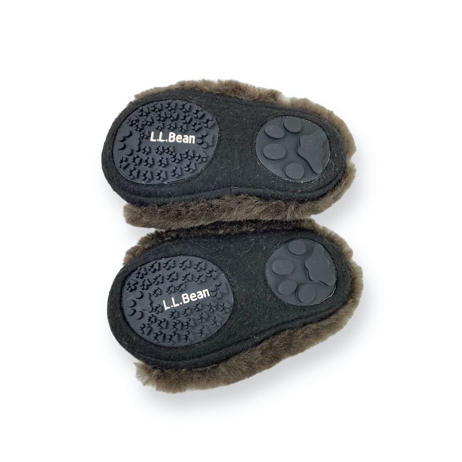 L.L. Bean - L.L. Bean Toddler's Animal Paw Slippers - Bear