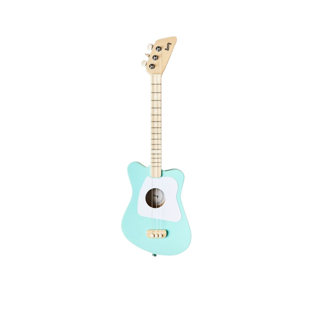 Loog Mini Acoustic Guitar Guitars Green 
