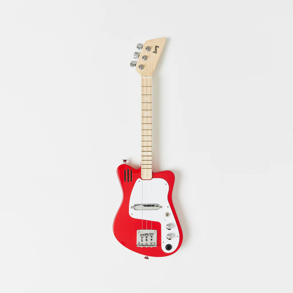 Loog Mini Electric Guitar Musical Instruments Red