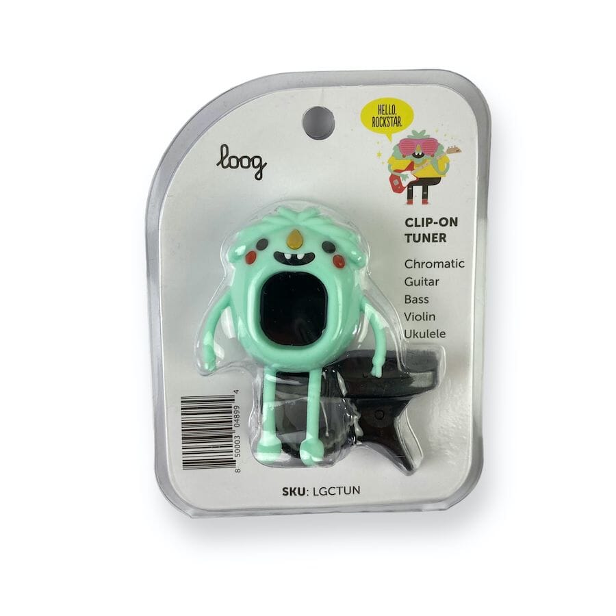 Loog Monster Tuner Guitar Accessory clip-on tuner