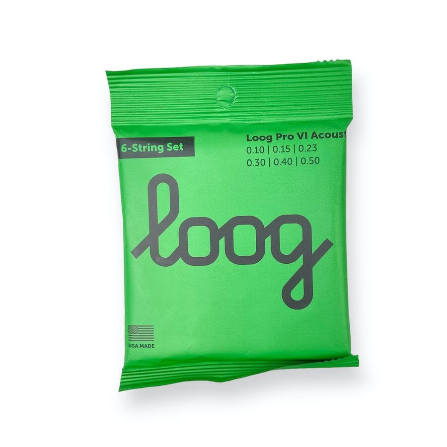Loog Pro VI Acoustic Guitar Strings Guitar Accessories