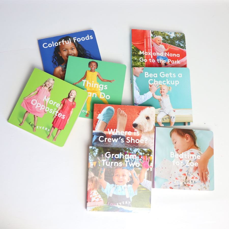 Lovevery 8-Pc. Board Book Set