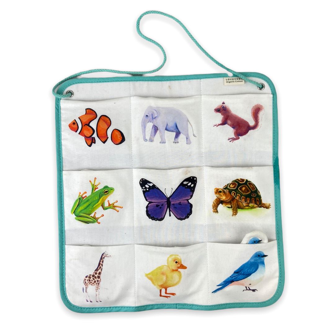 Lovevery Quilted Critter Pockets