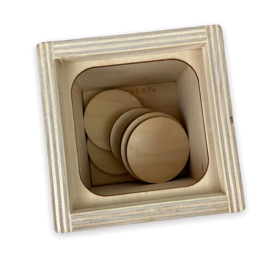 Lovevery - Lovevery Wooden Coin Bank and Carrot Counting Set