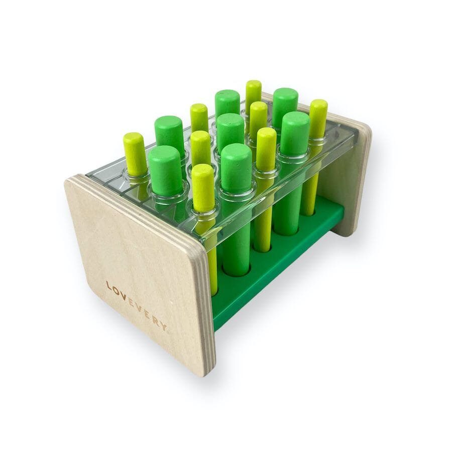 Lovevery Wooden Posting Stand Toys