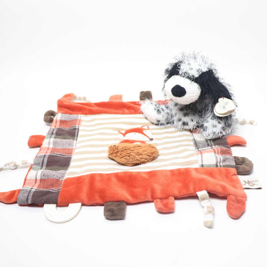 Maison Chic Mini Blanket and TY Stuffie Bundle