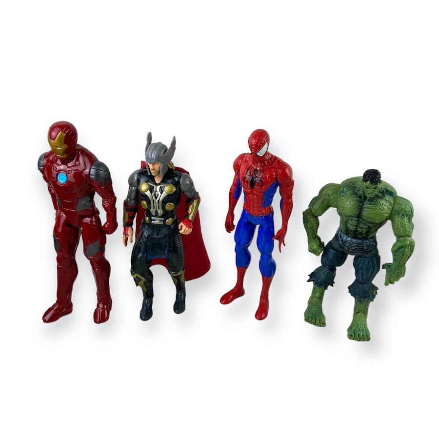 Marvel action figures hotsell bundle