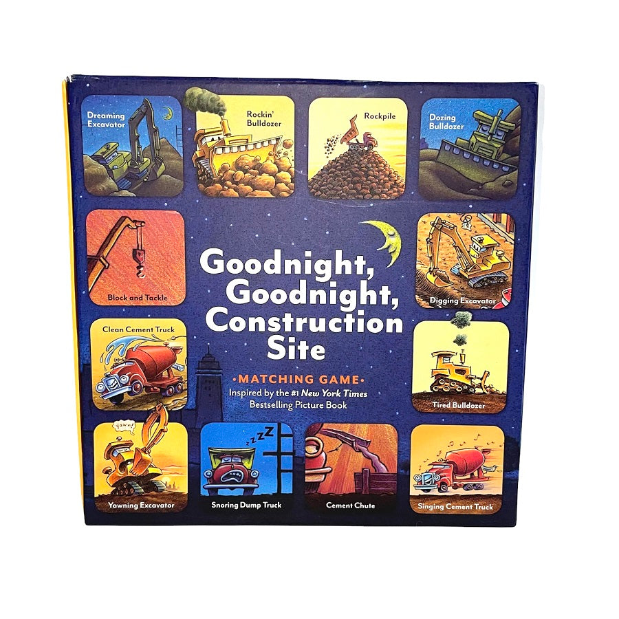 Matching Game: Goodnight Goodnight Construction Site