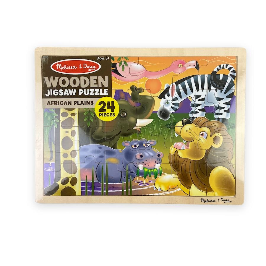 Melissa & Doug African Plains Wooden Puzzle Puzzles