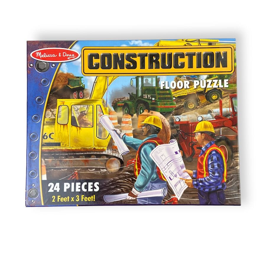 Melissa & Doug Construction Floor Puzzle Puzzles