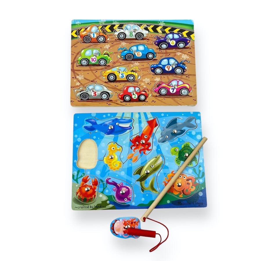 Melissa & Doug Magnetic Puzzle Bundle Toys