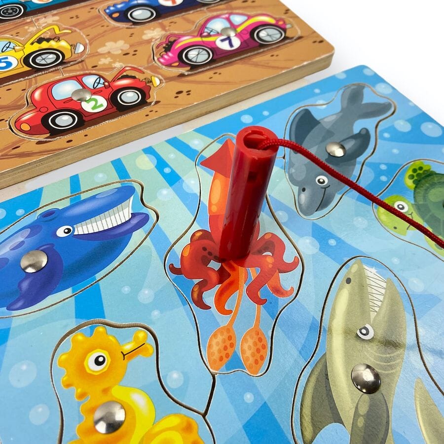 Melissa & Doug Magnetic Puzzle Bundle Toys
