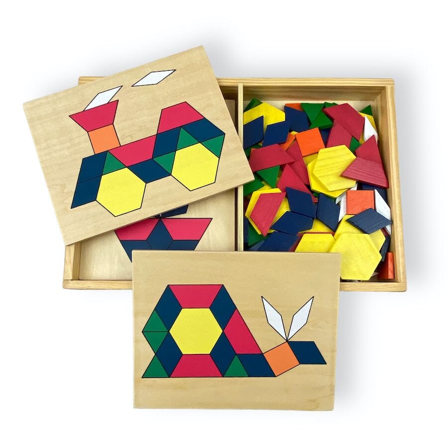 Melissa & Doug Pattern Blocks Toys