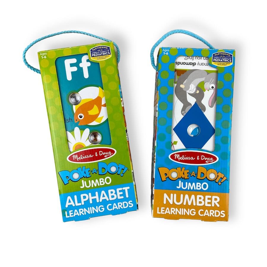 Melissa & Doug Poke-A-Dot Learning Cards Educational Toys