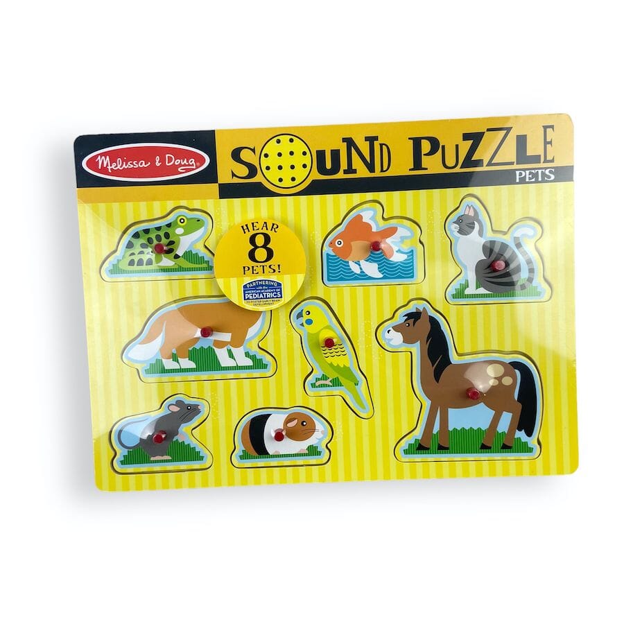 Melissa & Doug Sound Puzzle Pets Puzzles