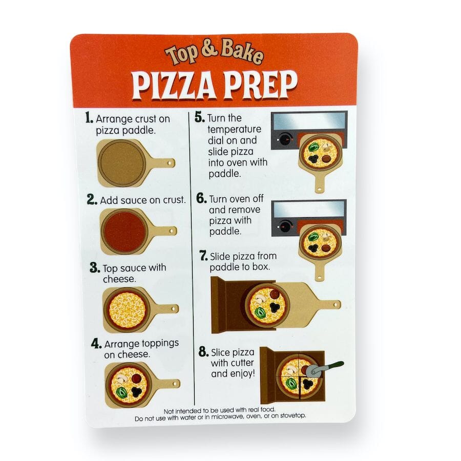 Melissa & Doug Wooden Pizza Play Set Toys
