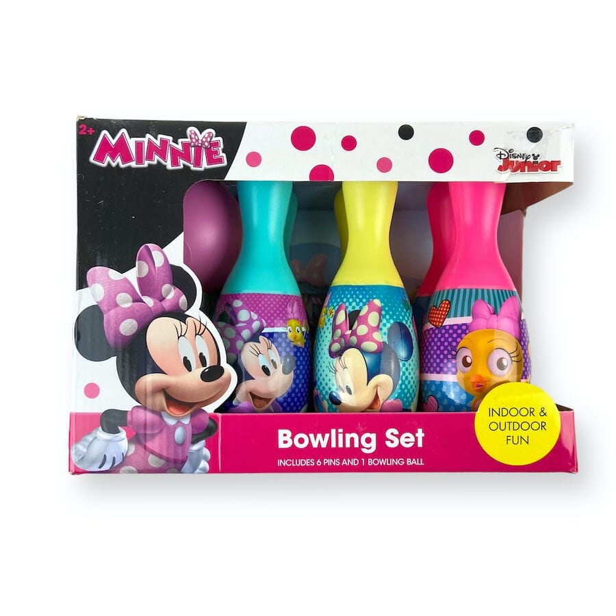 Minnie Mouse Disney Bowling Set Toys