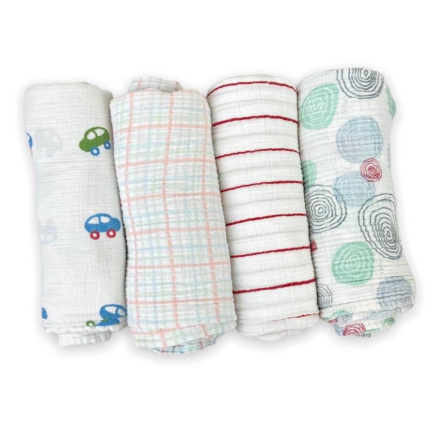 Mixed Muslin Swaddle Set