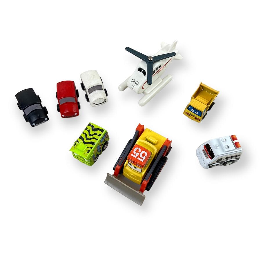 Mixed Vehicle Bundle with PlanCity Cars Toy Cars
