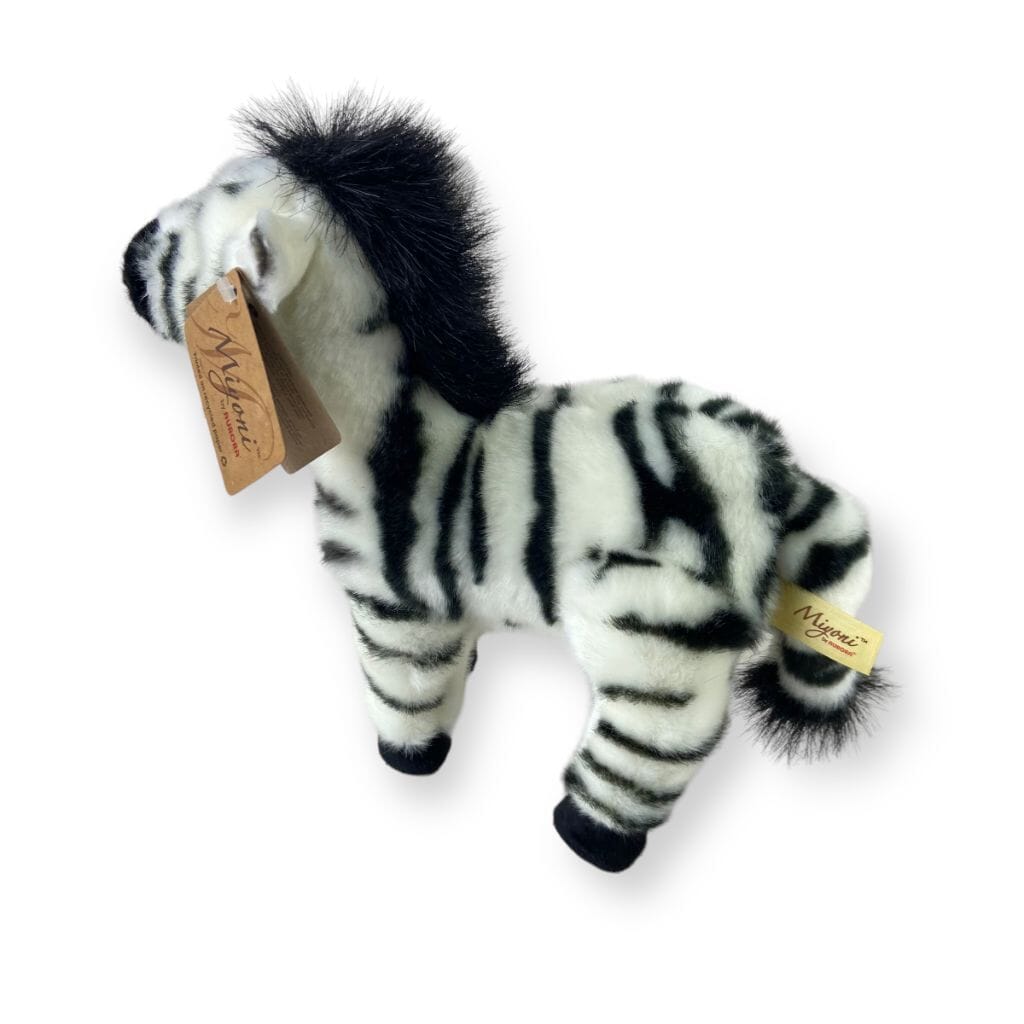 Miyoni 11" Zebra Plush Toy Toys