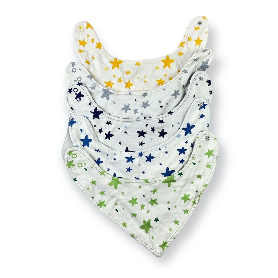 Moon and Back - Moon and Back Organic Cotton Bib Set