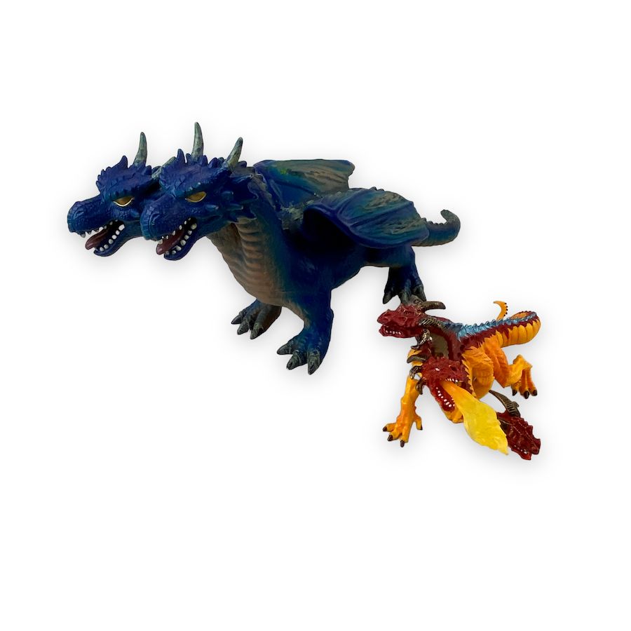 Multi-headed Dragon Action Figure Bundle Toys