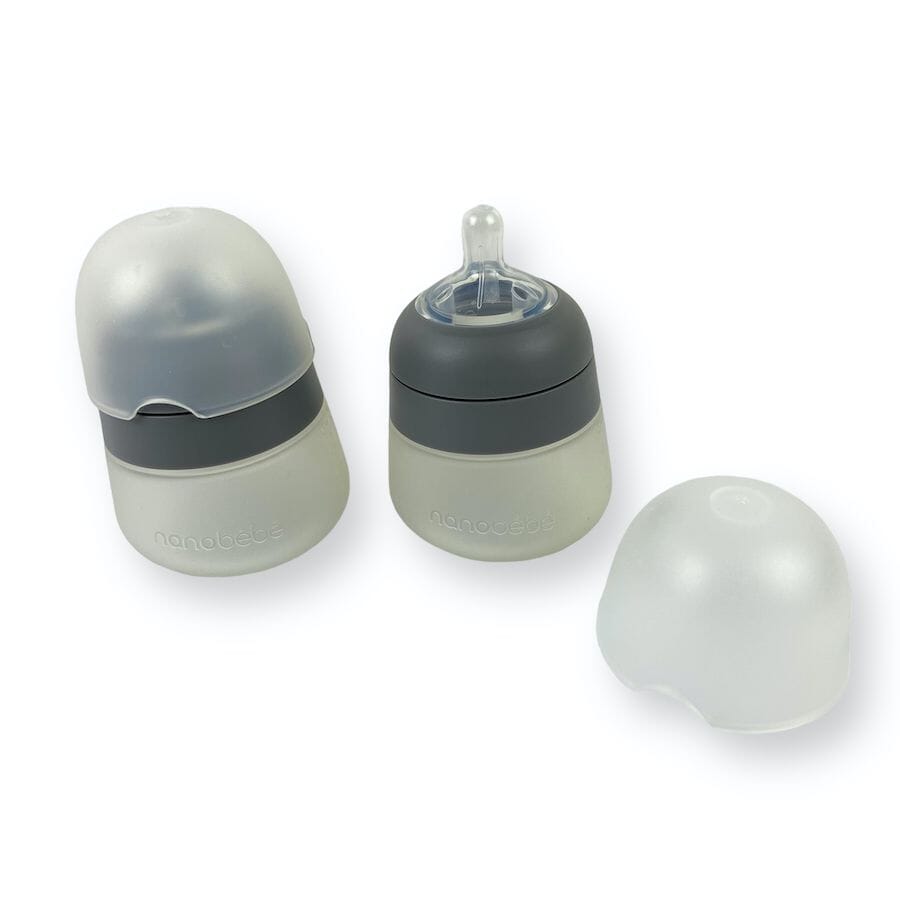 Nanobebe Silicone Bottle Bundle Nursing & Feeding