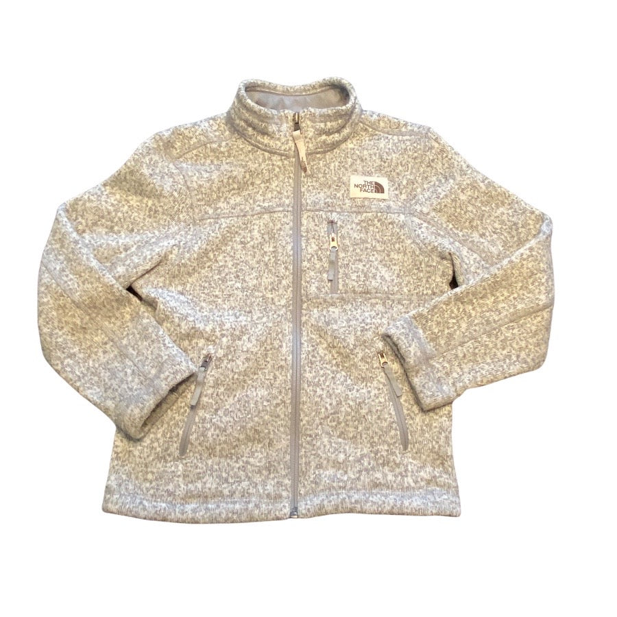 North Face Gray Zip Up Fleece 6